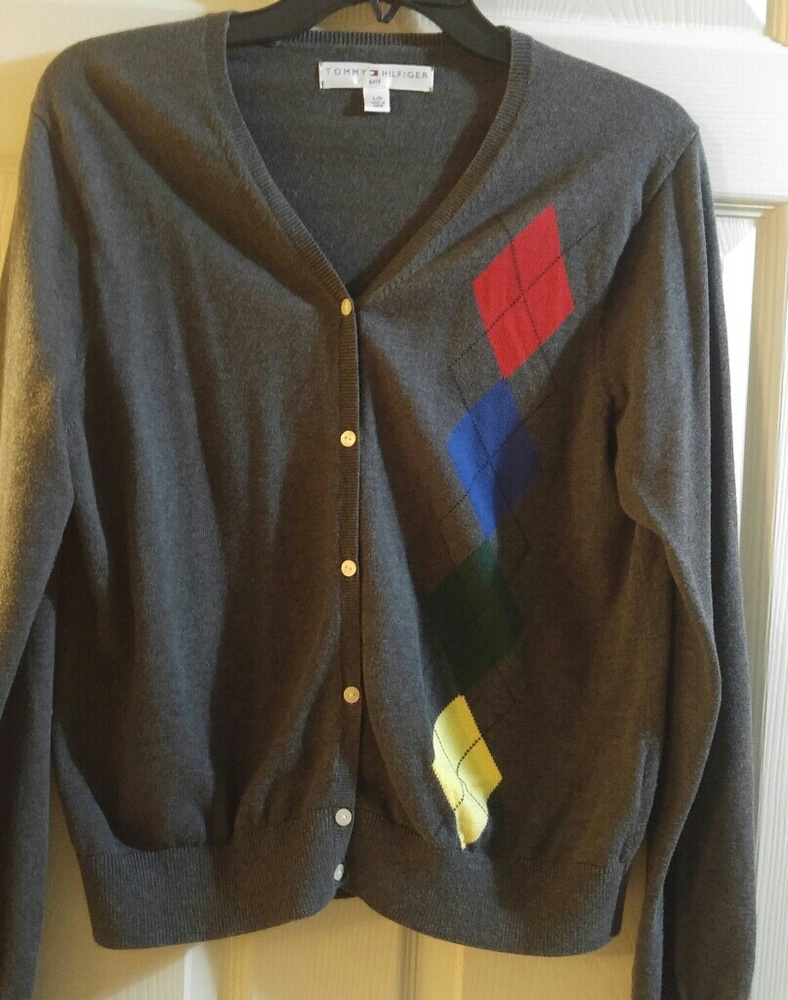 Tommy Hillfiger argyle cardigan